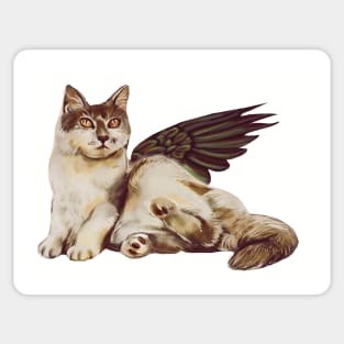 Angel Cat Sticker